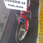 BICICLETA RODADO 14(SPIDERMAN)
